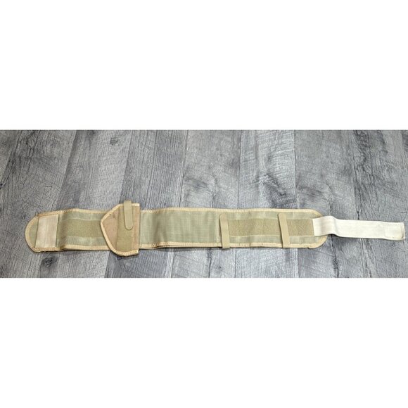 Uncle Mikes Sidekick Waistband Belt with Size 3 Holster Tan Adjustable Hook Loop - Picture 8 of 8